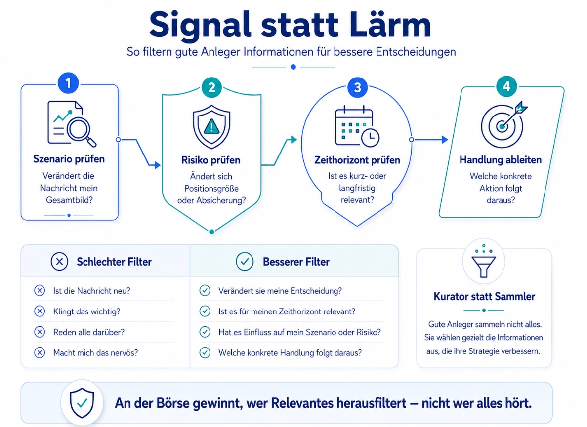 Informationen filtern f&uuml;r bessere Anlageentscheidungen